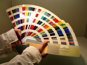 Подбор цвета и марки краски